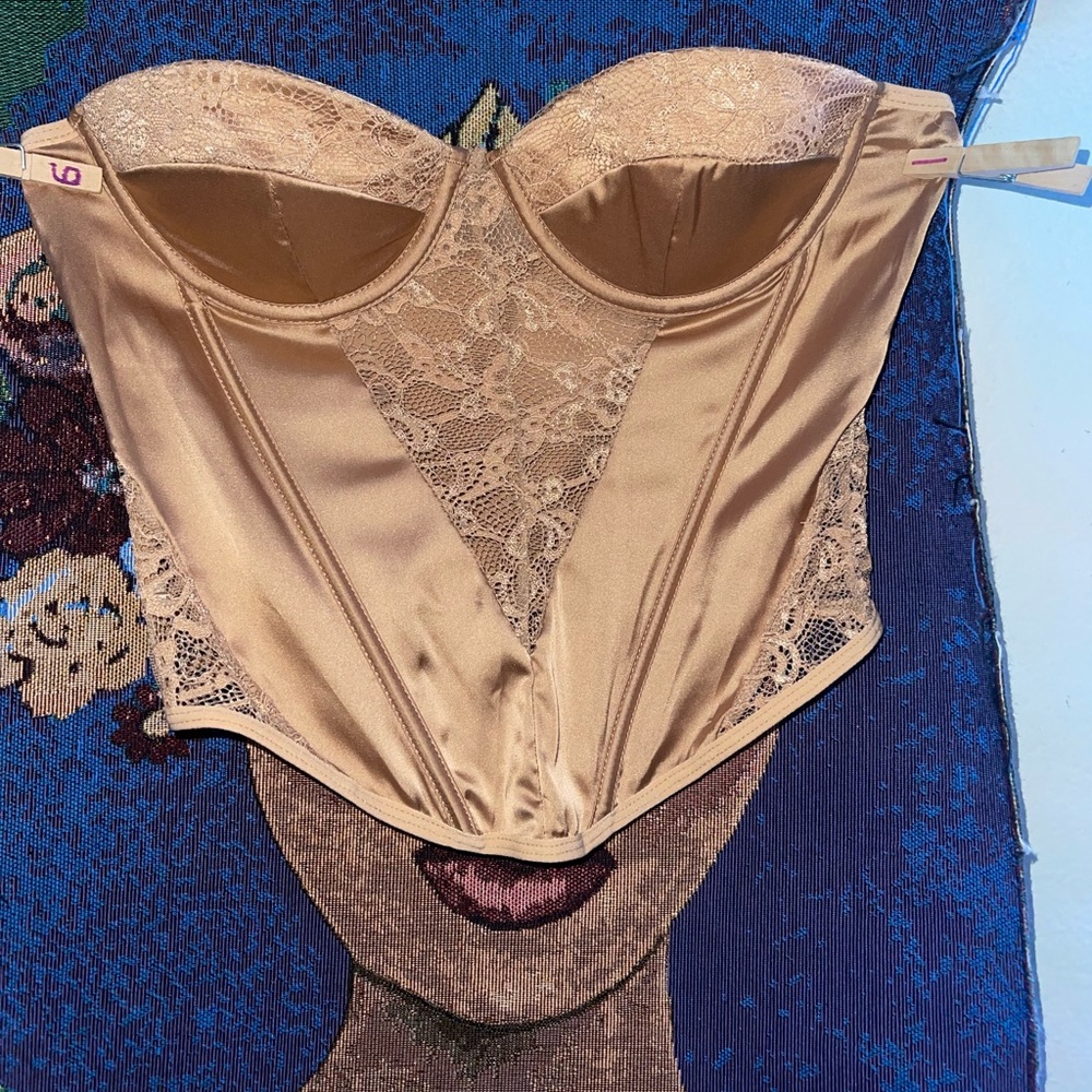 Brand New Gold Corset Top